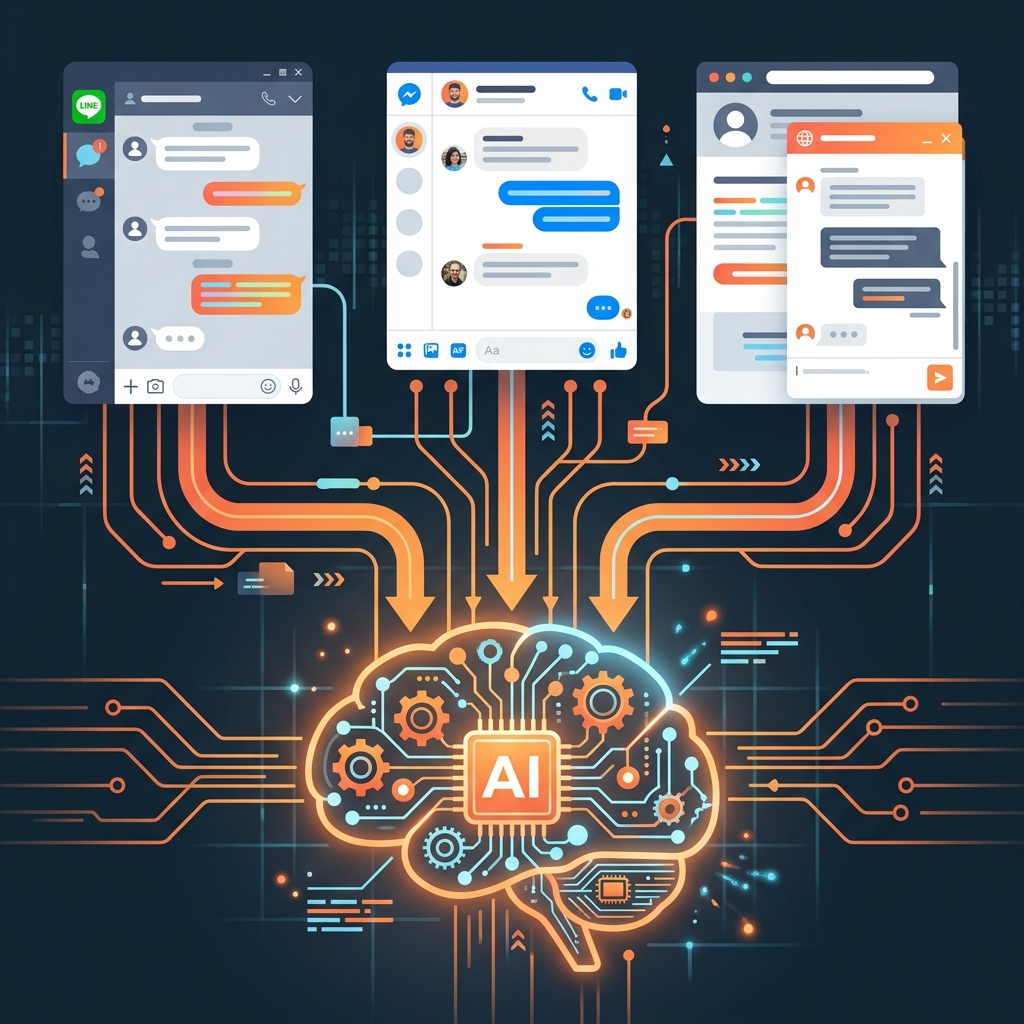 AI 客服機器人部署指南：LINE、FB、官網同步上線 - 內文配圖