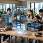 現代內容行銷團隊使用 AI 自動化工具將一篇長文拆解成社群貼文、短影音腳本與電子報素材